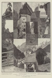 Schizzi in Engadina e Tirolo da Amedee Forestier
